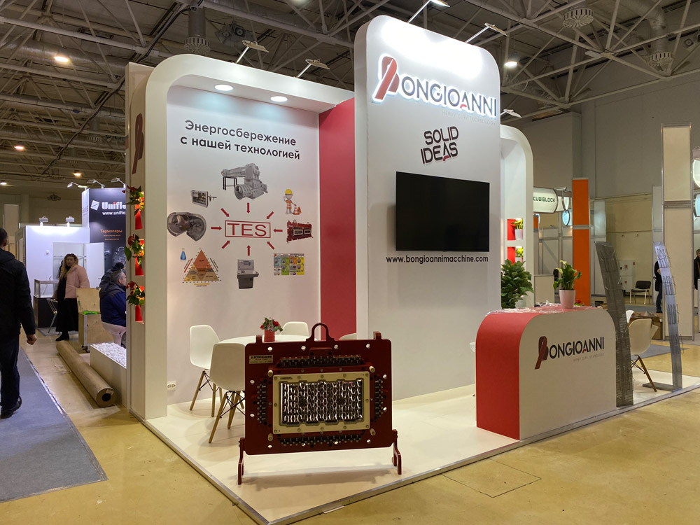 The company stand: Bongioanni